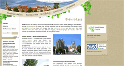 Desktop Screenshot of erfurt-lese.de